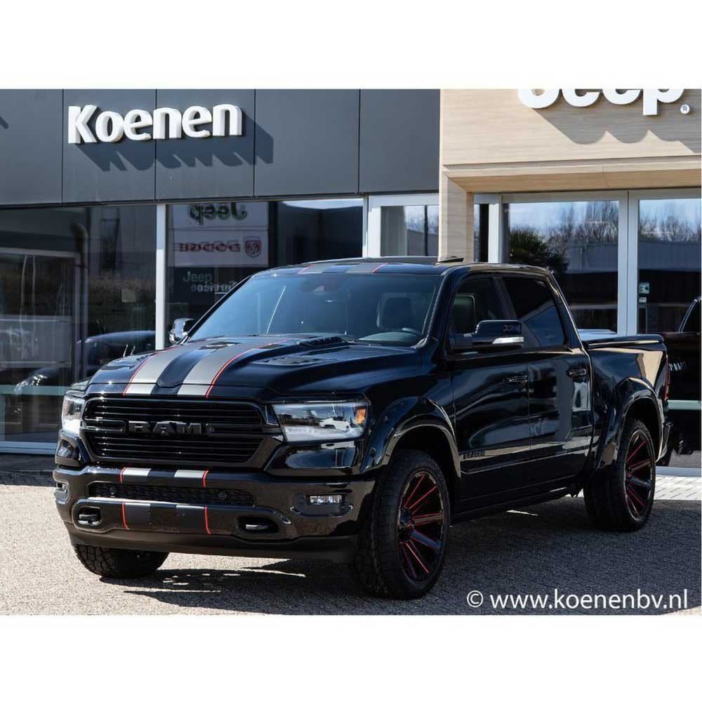 Cerchio in lega D643 Contra Gloss Black/Candy Red Fuel - Autoricambi4x4