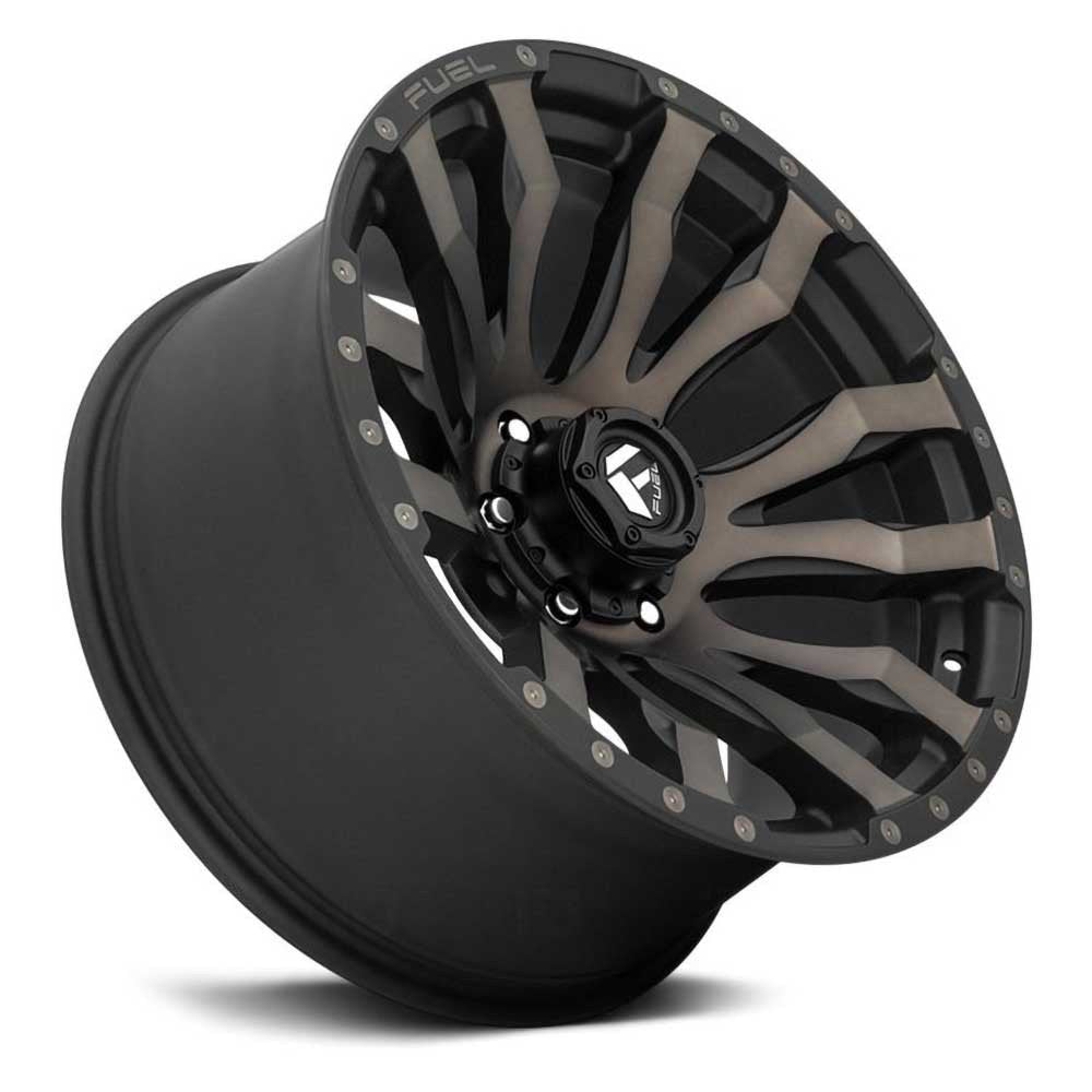 Cerchio in lega D674 Blitz Matte Black/Double Dark Tint Fuel - Autoricambi4x4