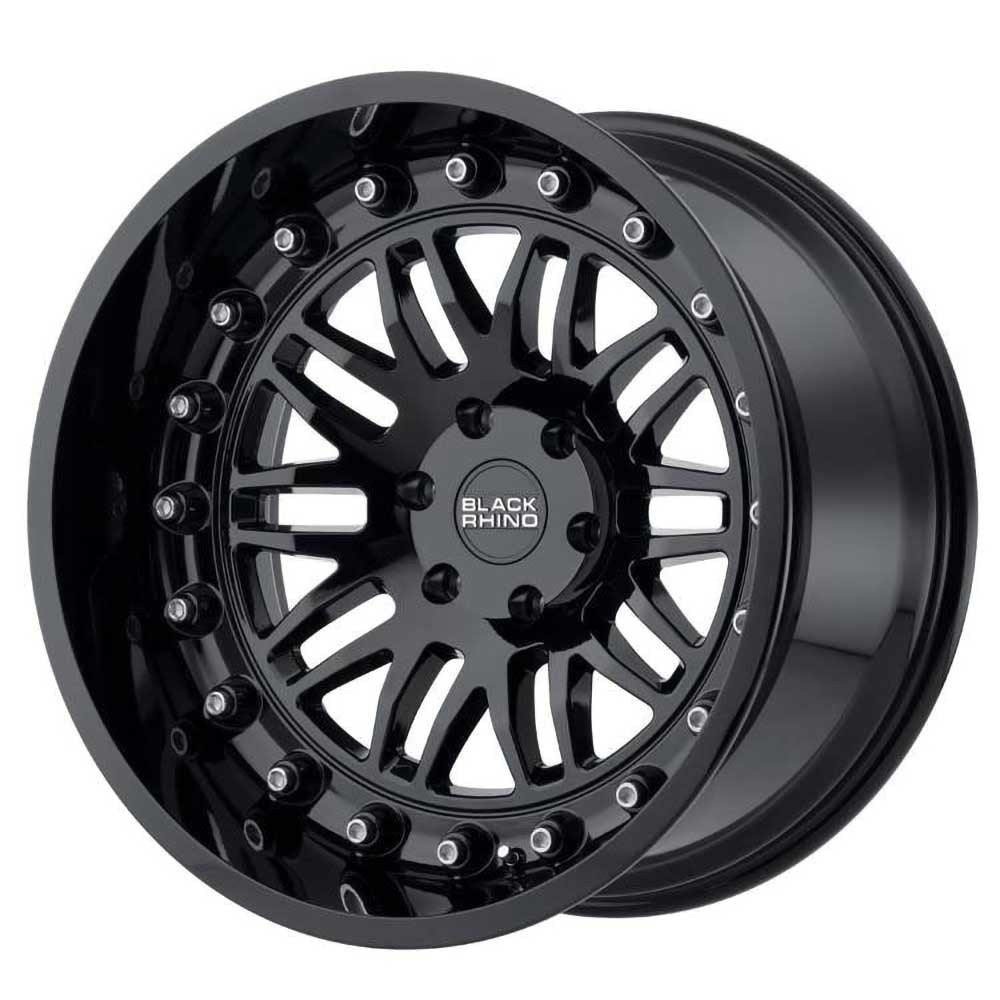 Cerchio in lega Gloss Black Fury Black Rhino - Autoricambi4x4