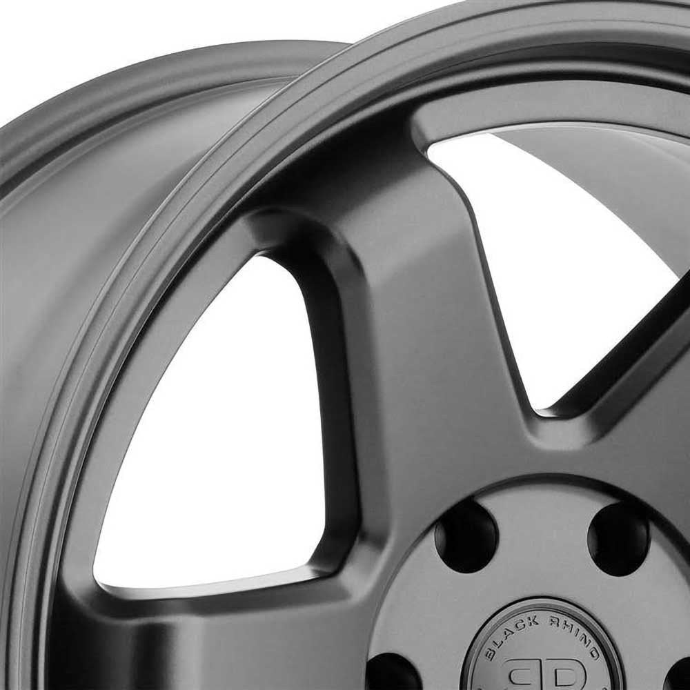 Cerchio in lega Gun Black Roku Black Rhino - Autoricambi4x4