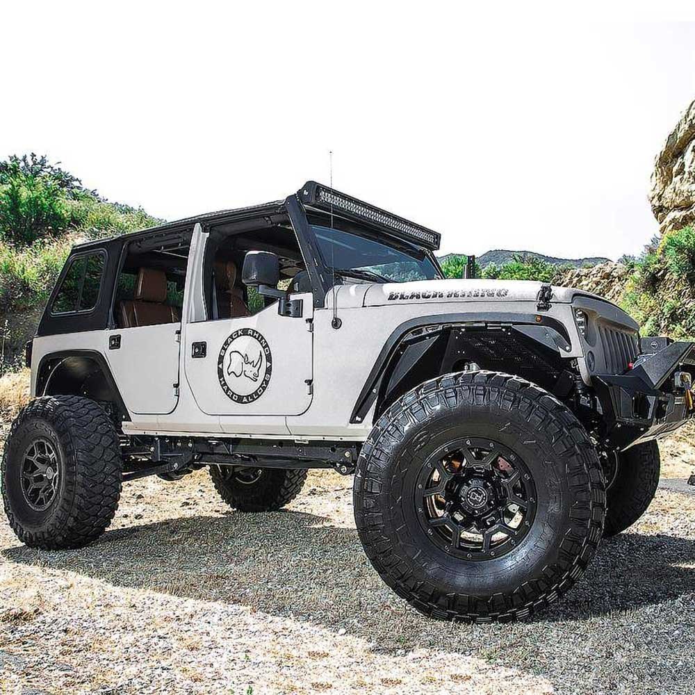 Cerchio in lega Matte Black Overland Black Rhino - Autoricambi4x4