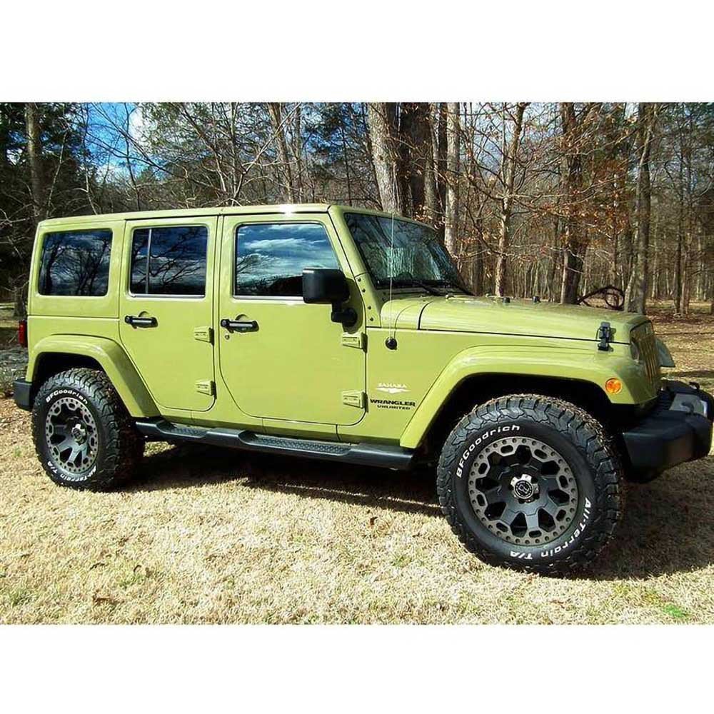 Cerchio in lega Matte Black/Machined Dark Warlord Black Rhino - Autoricambi4x4