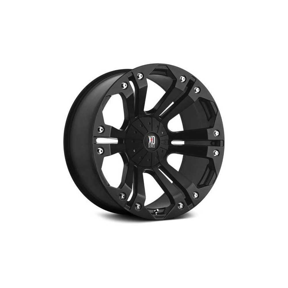Cerchio in lega XD778 Monster Matte Black XD Series - Autoricambi4x4