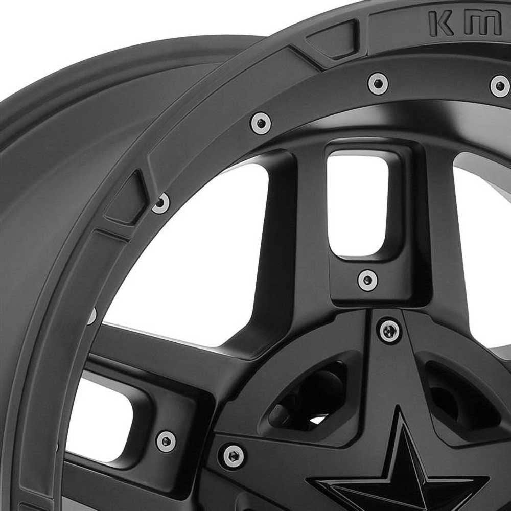 Cerchio in lega XD827 Rockstar III Matte Black XD Series - Autoricambi4x4