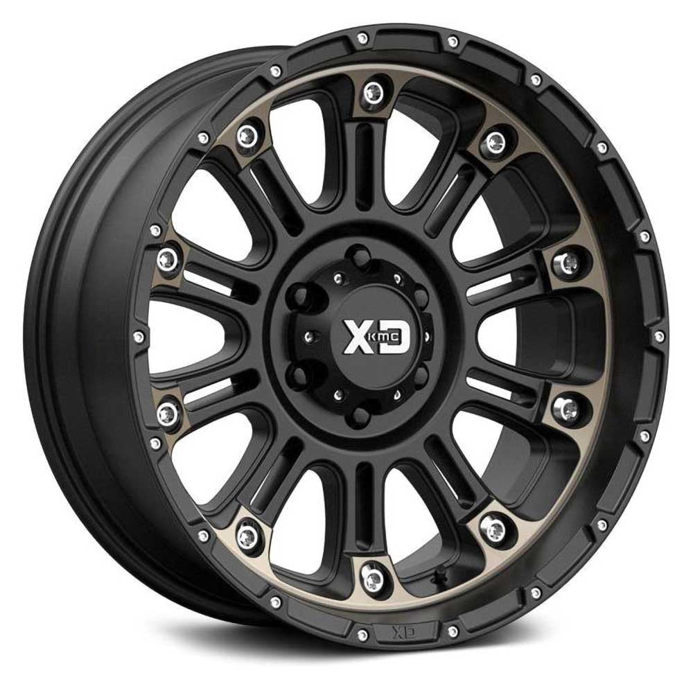 Cerchio in lega XD829 Hoss II Satin Black/Machined Dark Tint XD Series - Autoricambi4x4