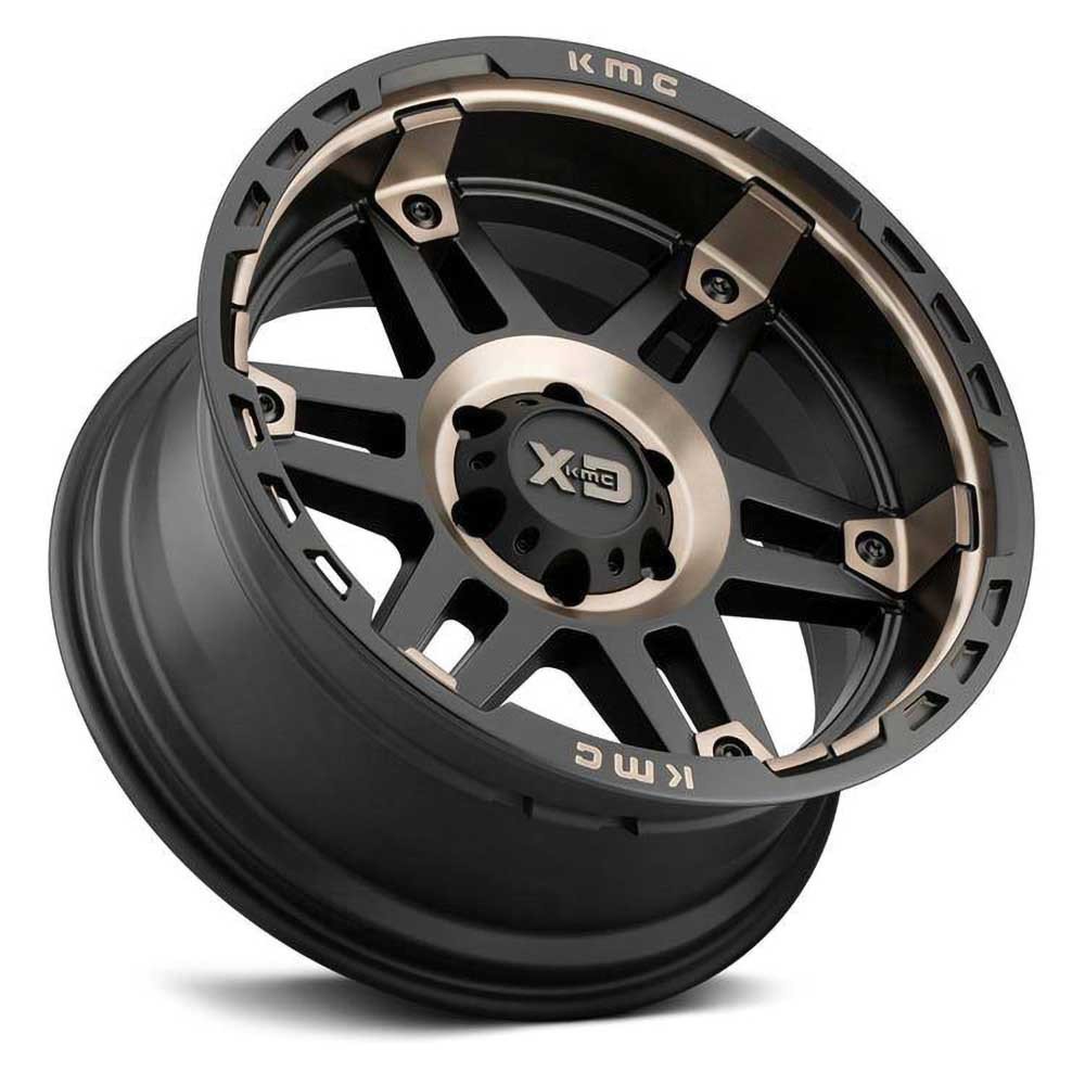 Cerchio in lega XD840 Spy II Satin Black/Dark Tint XD Series - Autoricambi4x4