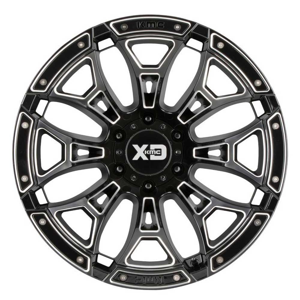 Cerchio in lega XD841 Boneyard Gloss Black Milled XD Series - Autoricambi4x4