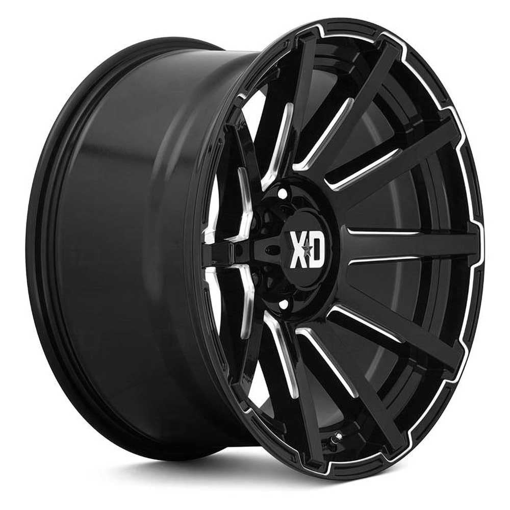 Cerchio in lega XD847 Outbreak Gloss Black Milled XD Series - Autoricambi4x4