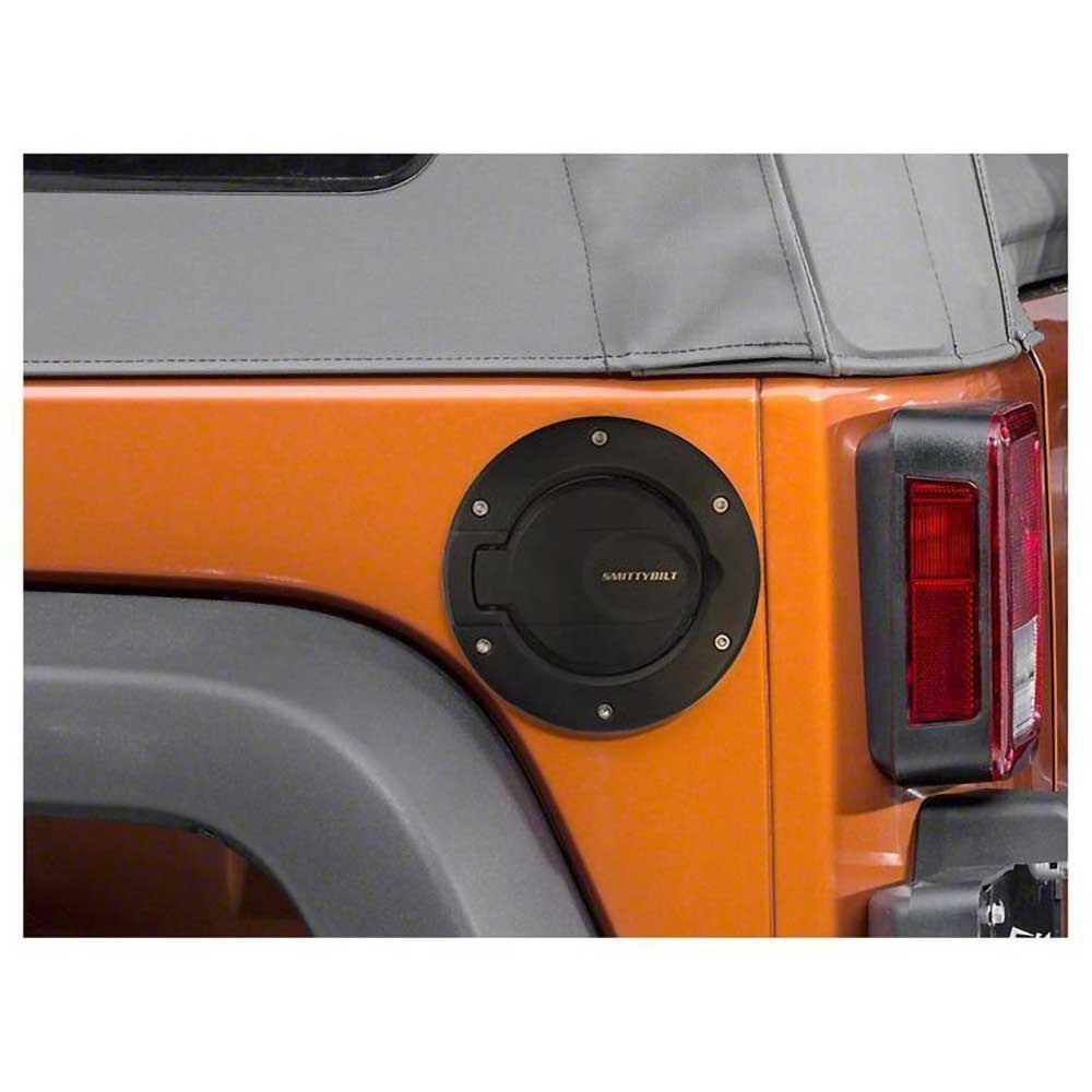 Copertura serbatoio alluminio nero Smittybilt - Autoricambi4x4
