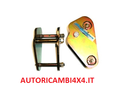 COPPIA BISCOTTINI ANTI - INVERSIONE INGRASSABILI TOYOTA BJ40 (PERNI DA 15MM) ALLUNGATI LUNGHEZZA +5CM (RIALZO OTTENUTO +2,5CM) - Autoricambi4x4