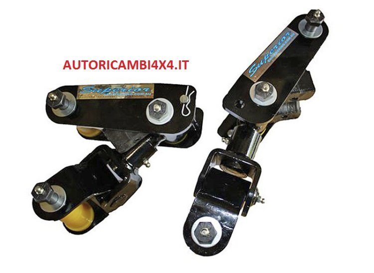 COPPIA BISCOTTINI DINAMICI DROP SHACKLES NISSAN - Autoricambi4x4