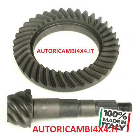 COPPIA CONICA 4.88 PER NISSAN PATROL GR Y60/61 POSTERIORE - Autoricambi4x4