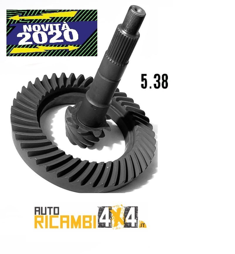 COPPIA CONICA 5.38 TOYOTA LAND CRUISER LJ70 - TOYOTA LAND CRUISER LJ73 POSTERIORE - Autoricambi4x4