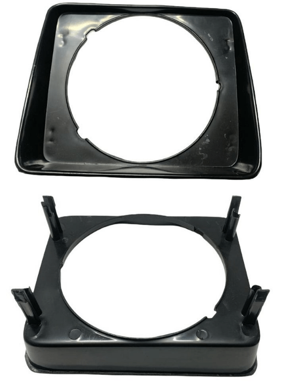 COPPIA CORNICI FARO ANTERIORE SUZUKI SJ410/ SJ413/ SAMURAI/ SANTANA - Autoricambi4x4