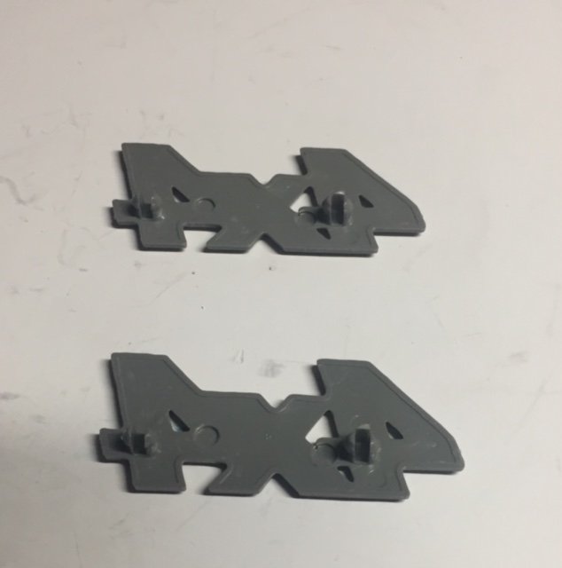 COPPIA DI DUE TARGHETTE/SIGLE LATERALI FIAT PANDA DAL 1993 ( 4X4 ) - Autoricambi4x4