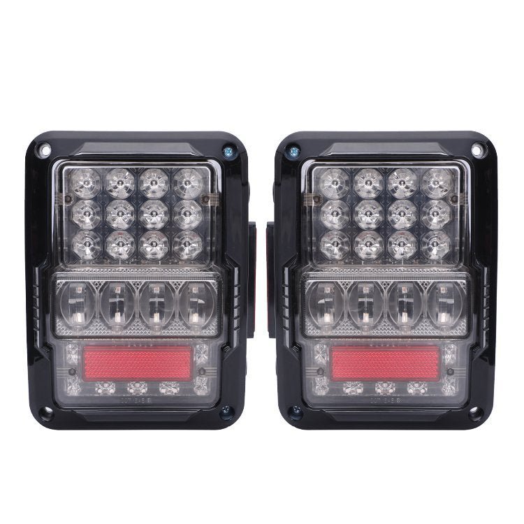 COPPIA FANALI POSTERIORI A LED JEEP WRANGLER JK - Autoricambi4x4