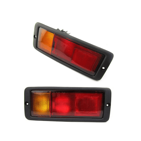 COPPIA FANALI POSTERIORI PARAURTI MITSUBISHI PAJERO II - Autoricambi4x4