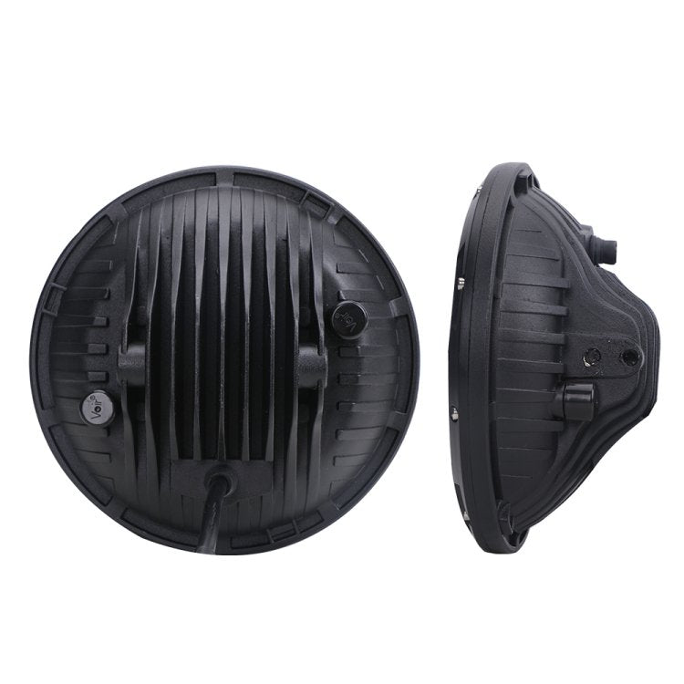 COPPIA FARI FULL LED 75W ROTONDO PER FUORISTRADA NISSAN - MITSUBISHI - JEEP - SUZUKI - LAND ROVER - TOYOTA - Autoricambi4x4