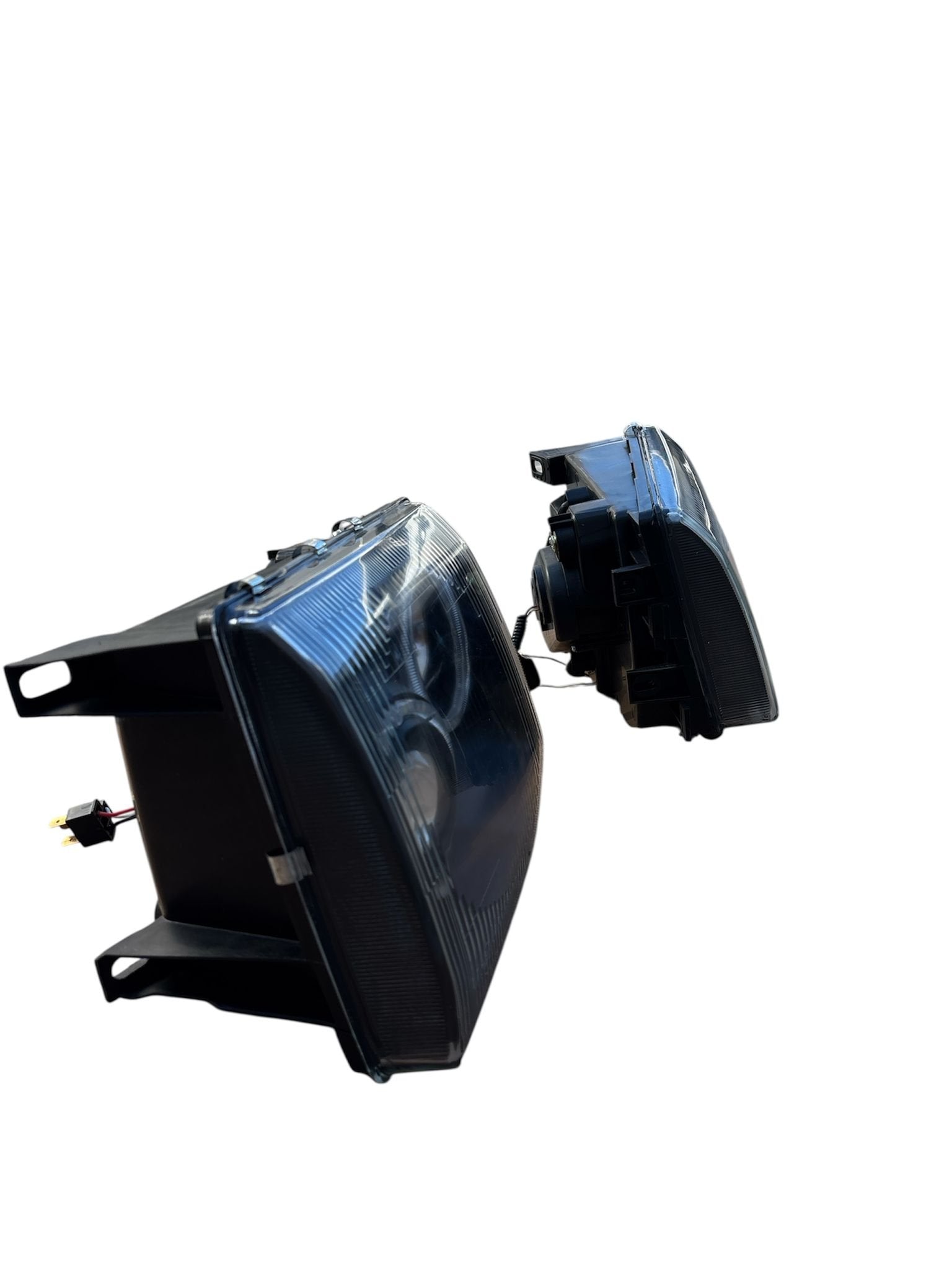 COPPIA FARI FULL LED MITSUBISHI PAJERO V20 - Autoricambi4x4