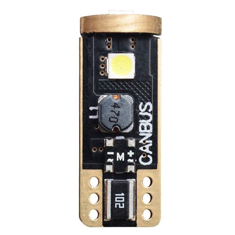 COPPIA LAMPADE LED/SET LAMPADE T10 A 3 LED SMD SUPER CANBUS 12V - Autoricambi4x4