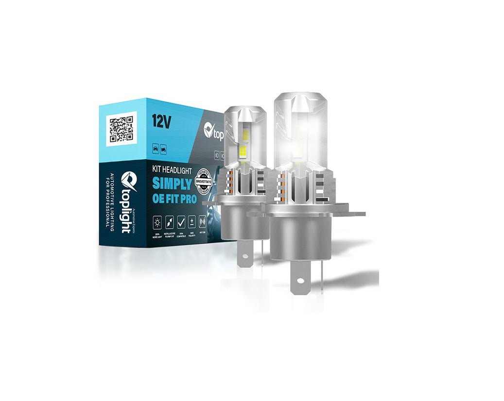 COPPIA LAMPADE/KIT HEADLIGHT SIMPLY H4/H19 OEFIT PRO - Autoricambi4x4