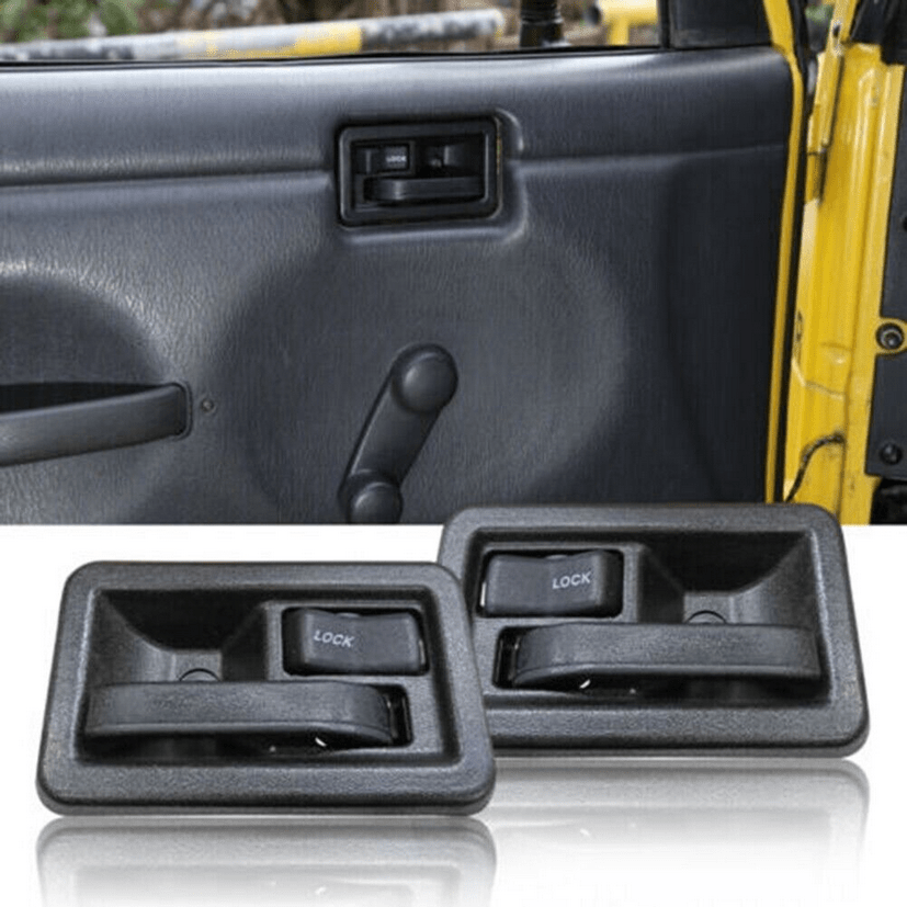 COPPIA MANIGLIE INTERNE JEEP WRANGLER YJ/ TJ - Autoricambi4x4