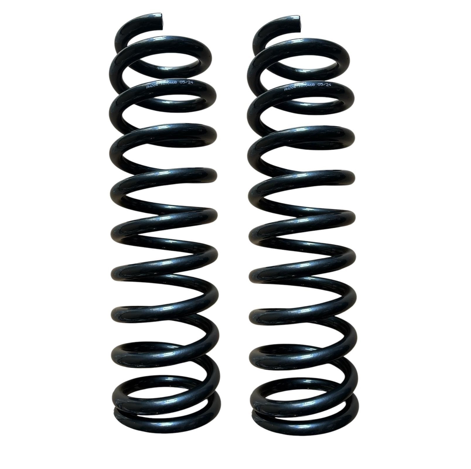 COPPIA MOLLE A - 4X4 ANTERIORI +10CM TOYOTA LJ70 FARO TONDO - Autoricambi4x4