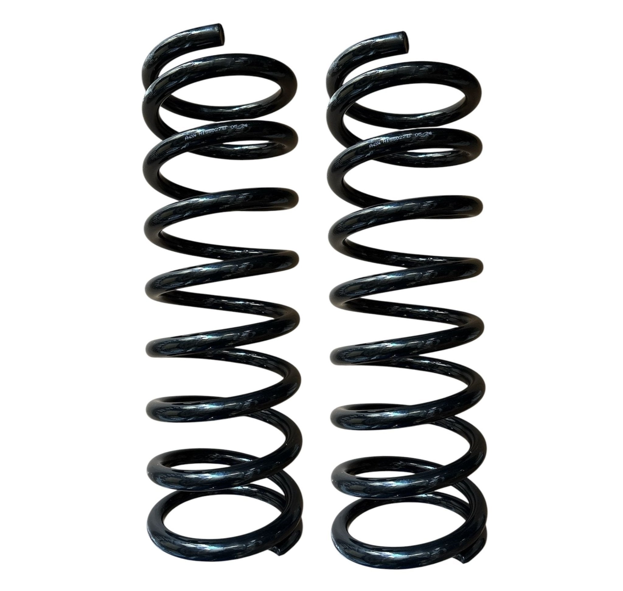 COPPIA MOLLE A - 4X4 POSTERIORI +10CM NISSAN PATROL GR Y60 - Y61 - Autoricambi4x4