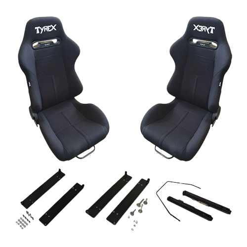 COPPIA SEDILI TESSUTO TYREX - Autoricambi4x4