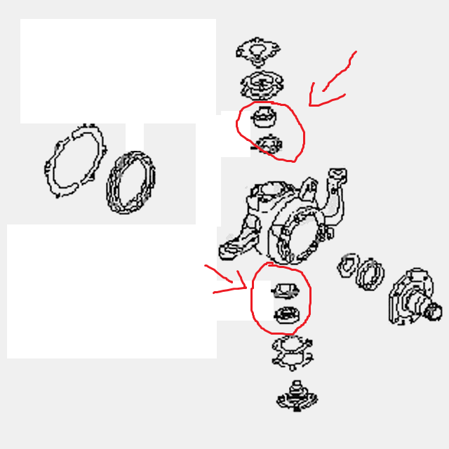 CUSCINETTO BOCCIA NISSAN PATROL GR Y60 - Y61/ PATROL TR 2.8 - 3.3 (A - 4x4) - Autoricambi4x4