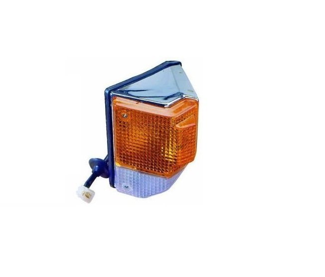 FANALE ANTERIORE/ FRECCIA ANTERIORE CROMATA LATO DESTRO TOYOTA LAND CRUISER BJ70/ BJ71 - Autoricambi4x4