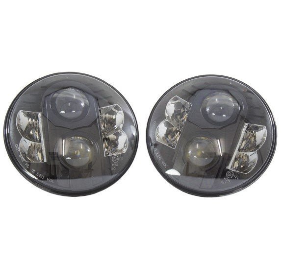 FARI ANTERIORI FULL LED 7″ OMOLOGATI - Autoricambi4x4