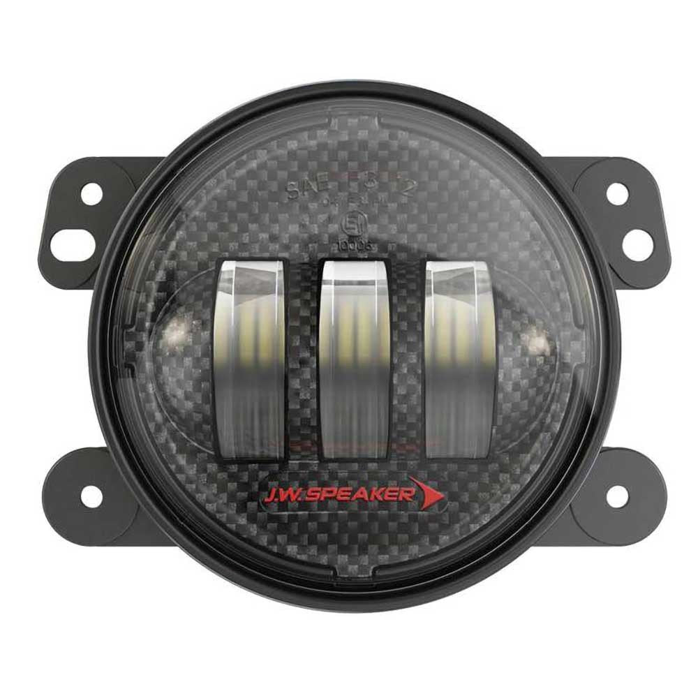 Fari fendinebbia LED rotondi carbon 4" JW Speaker 6145 J2 Series - Autoricambi4x4
