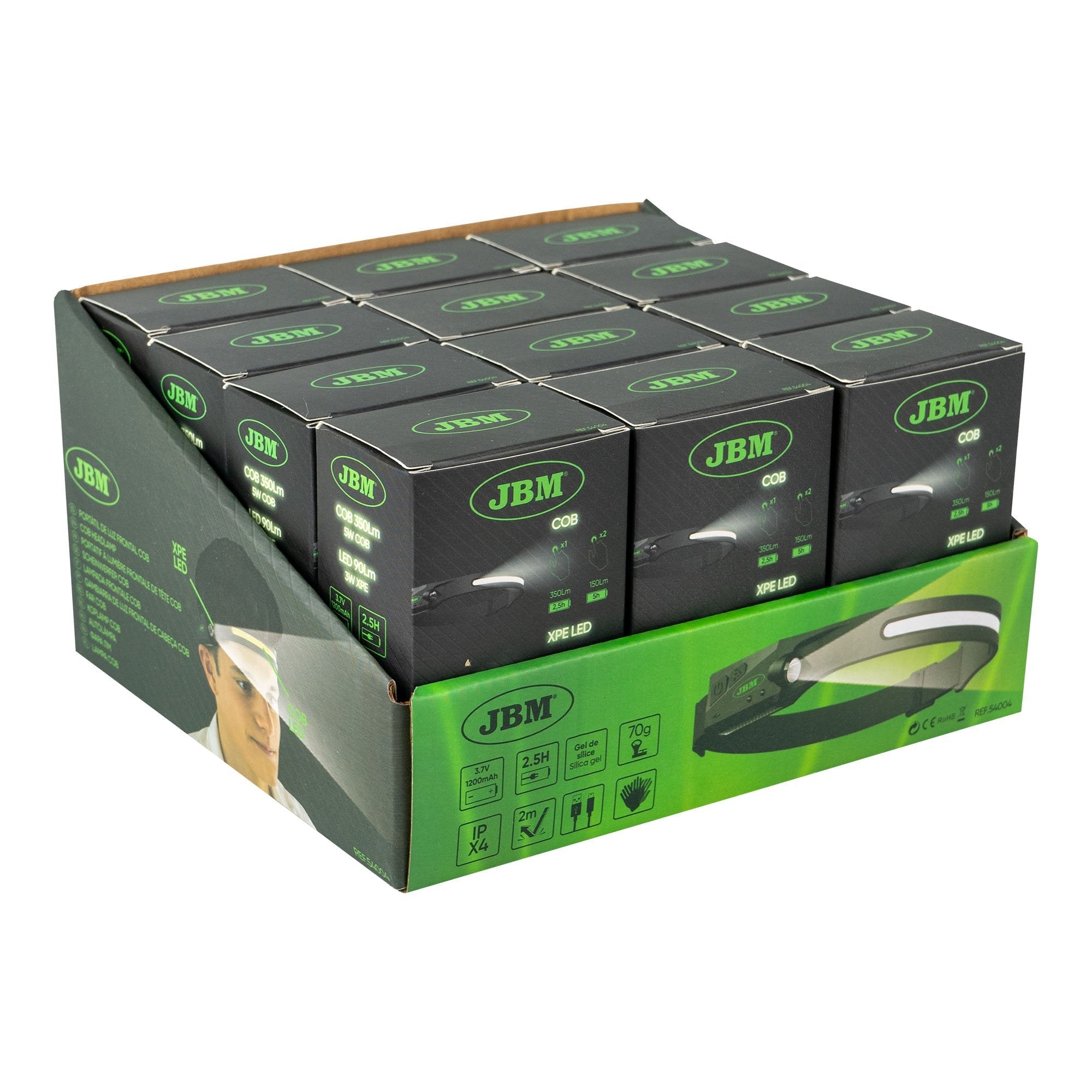 FARO LED REGOLABILE - 350LM - Autoricambi4x4