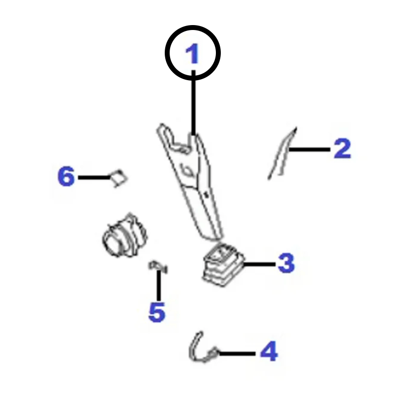 FERMO/ MOLLA LEVA FRIZIONE NISSAN KING CAB/ NAVARA/ TERRANO (ORIGINALE) - Autoricambi4x4