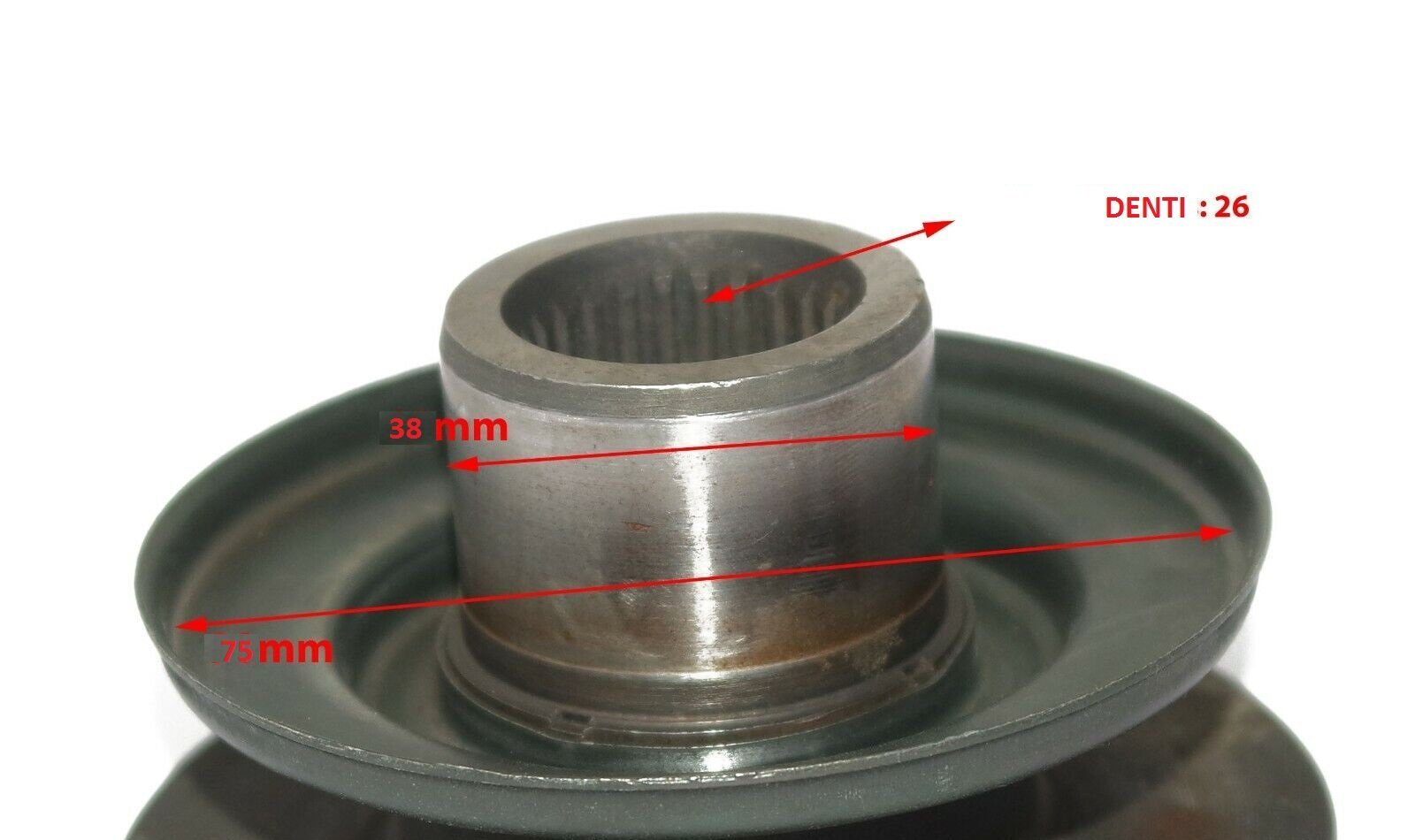 FLANGIA RIDUTTORE SUZUKI SJ413/ SAMURAI/ SANTANA (ORIGINALE) - Autoricambi4x4