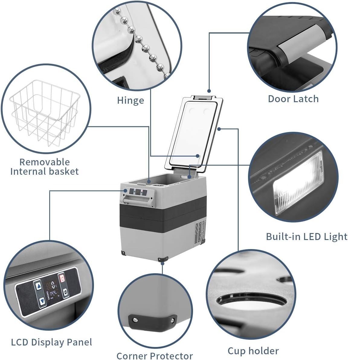 FRIGORIFERO DA VIAGGIO 55L - Autoricambi4x4