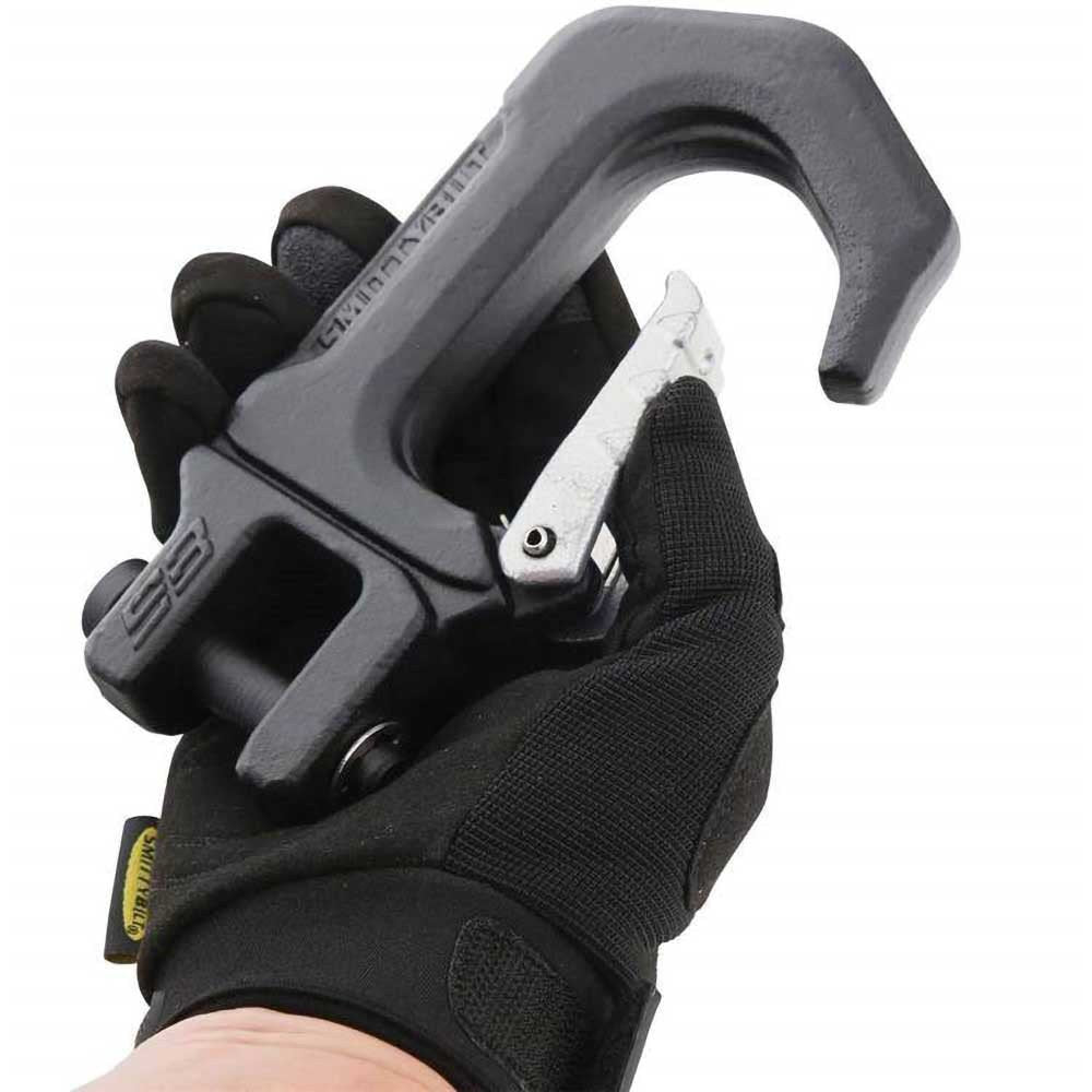 Gancio verricello forgiato nero Smittybilt Delta Series 18000 lbs - Autoricambi4x4