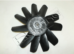 GIUNTO VISCOSTATICO COMPLETO DI VENTOLA LAND ROVER DISCOVERY II - DEFENDER - Autoricambi4x4