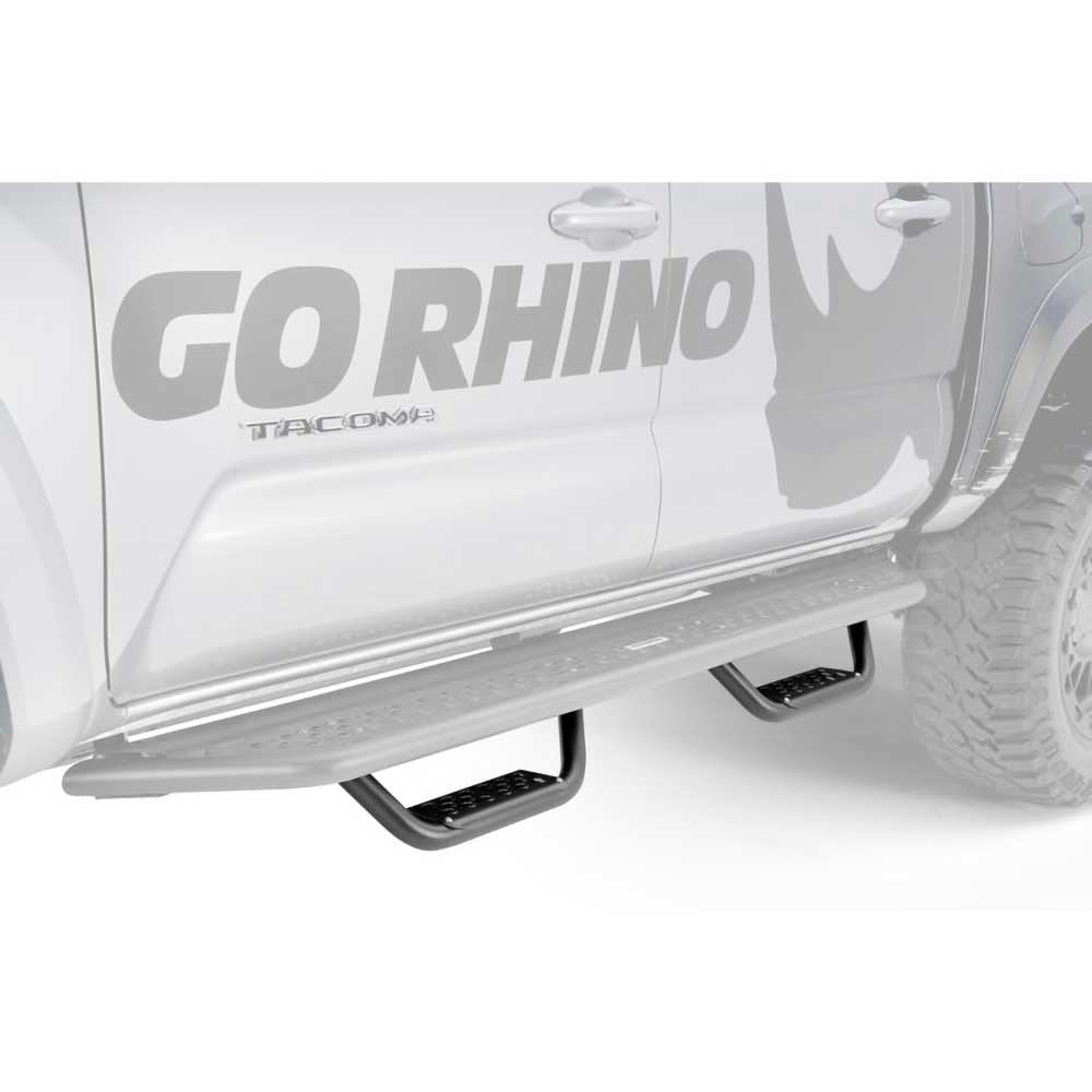 Gradini a discesa per gradini laterali Dominator D6 Go Rhino - Autoricambi4x4