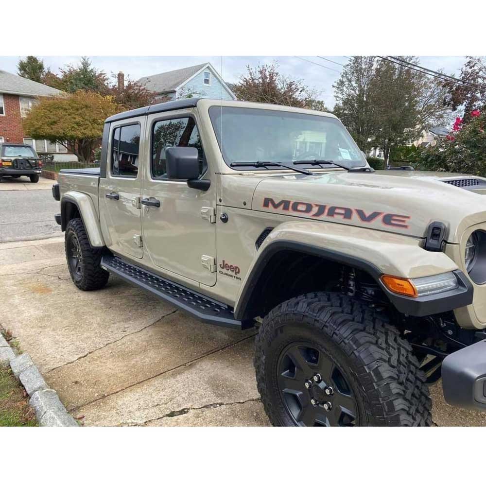 Gradini laterali Go Rhino RB20 nero testurizzato - Autoricambi4x4