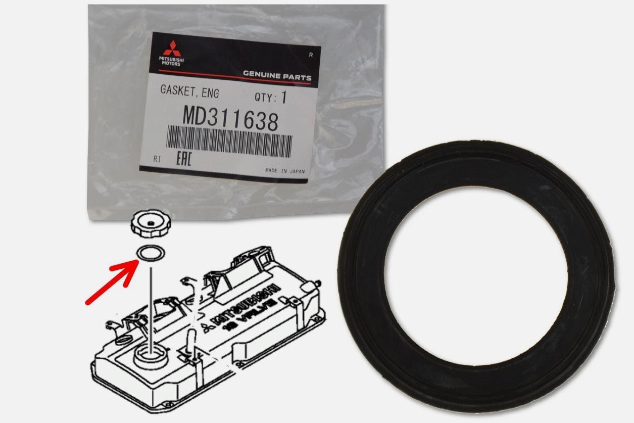 GUARNIZIONE TAPPO OLIO MOTORE MITSUBISHI PAJERO/ L200 (ORIGINALE) - Autoricambi4x4