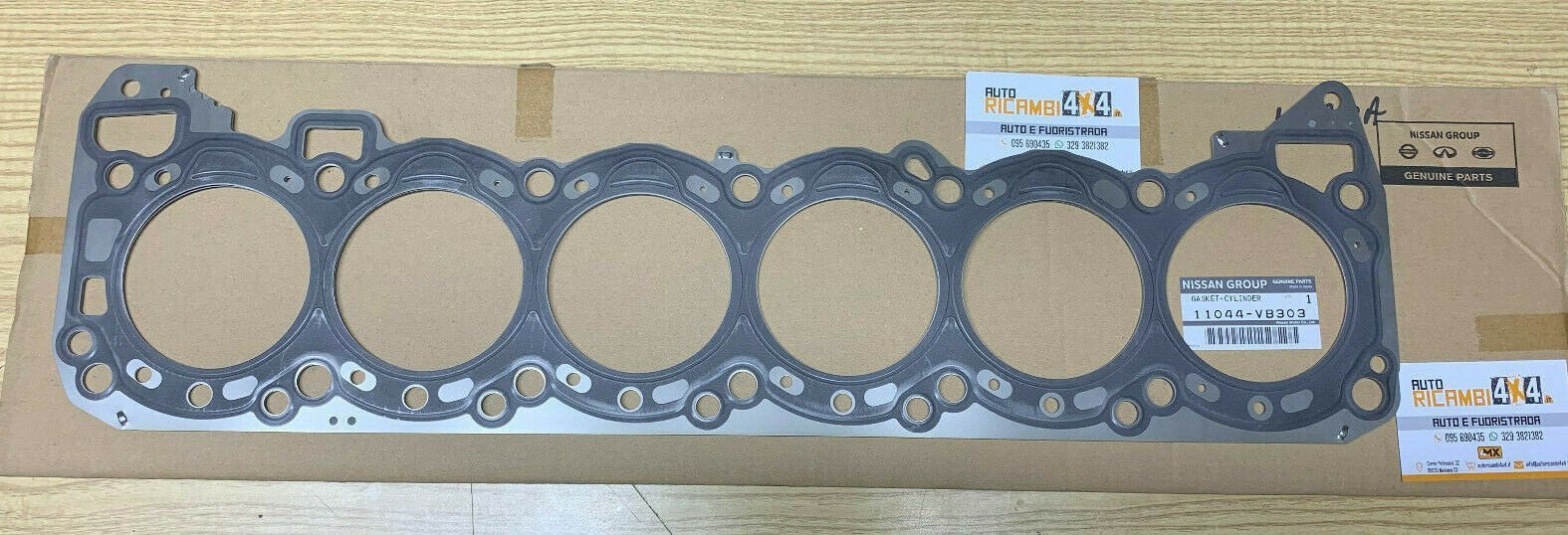 GUARNIZIONE TESTATA NISSAN PATROL (K260)/ PATROL GR (Y60 - Y61) 2.8 TD (ORIGINALE) 1 TACCA - Autoricambi4x4