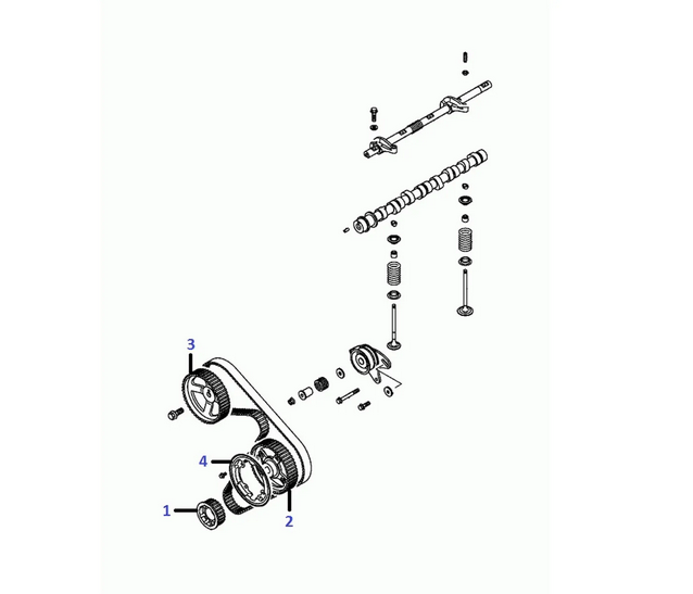 INGRANAGGIO DISTRIBUZIONE ALBERO MOTORE MITSUBISHI PAJERO II SERIE (ORIGINALE) - Autoricambi4x4