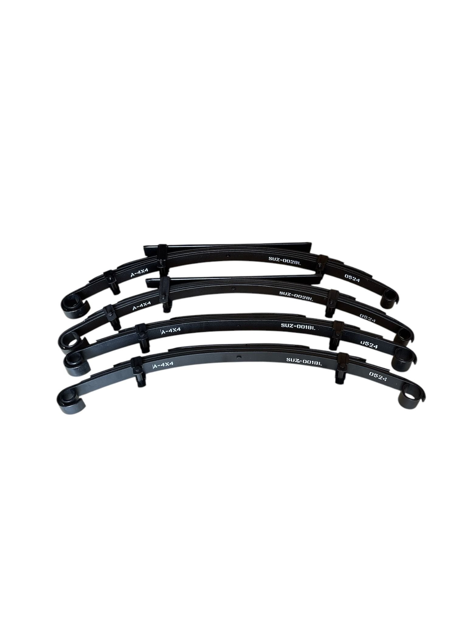 KIT 4 BALESTRE +7,5CM SUZUKI SJ410/ SJ413/ SAMURAI/ SANTANA - Autoricambi4x4