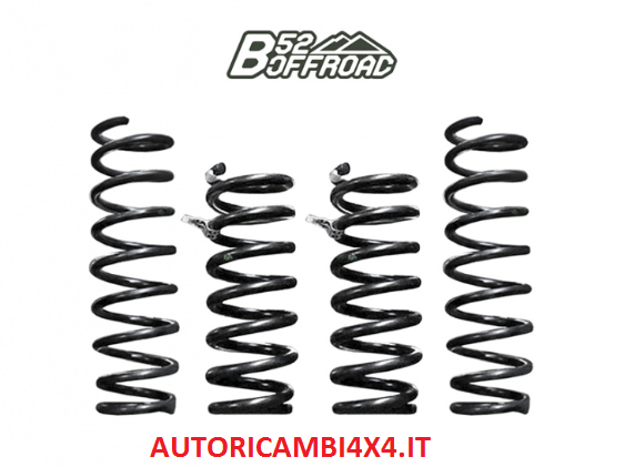 KIT 4 MOLLE +3,5 CM B52 OFFROAD MITSUBISHI PAJERO PININ - Autoricambi4x4