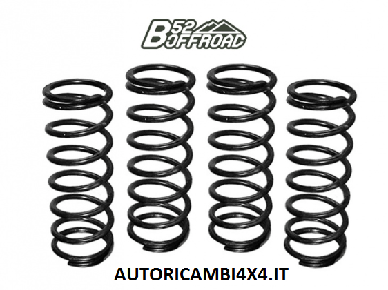 KIT 4 MOLLE +4 CM/+5 CM B52 OFFROAD LAND ROVER DEFENDER 90 - Autoricambi4x4