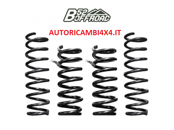 KIT 4 MOLLE +4CM B52 OFFROAD SUZUKI VITARA BENZINA 3 PORTE DAL 1988 AL 2004 - Autoricambi4x4