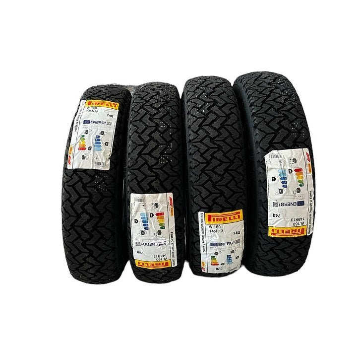 KIT 4 PNEUMATICI PIRELLI FIAT PANDA 4X4 141 WINTER W160 145/80R13 - Autoricambi4x4
