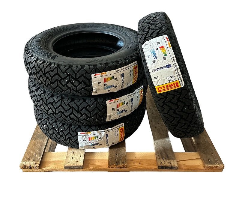 KIT 4 PNEUMATICI PIRELLI FIAT PANDA 4X4 141 WINTER W160 145/80R13 - Autoricambi4x4